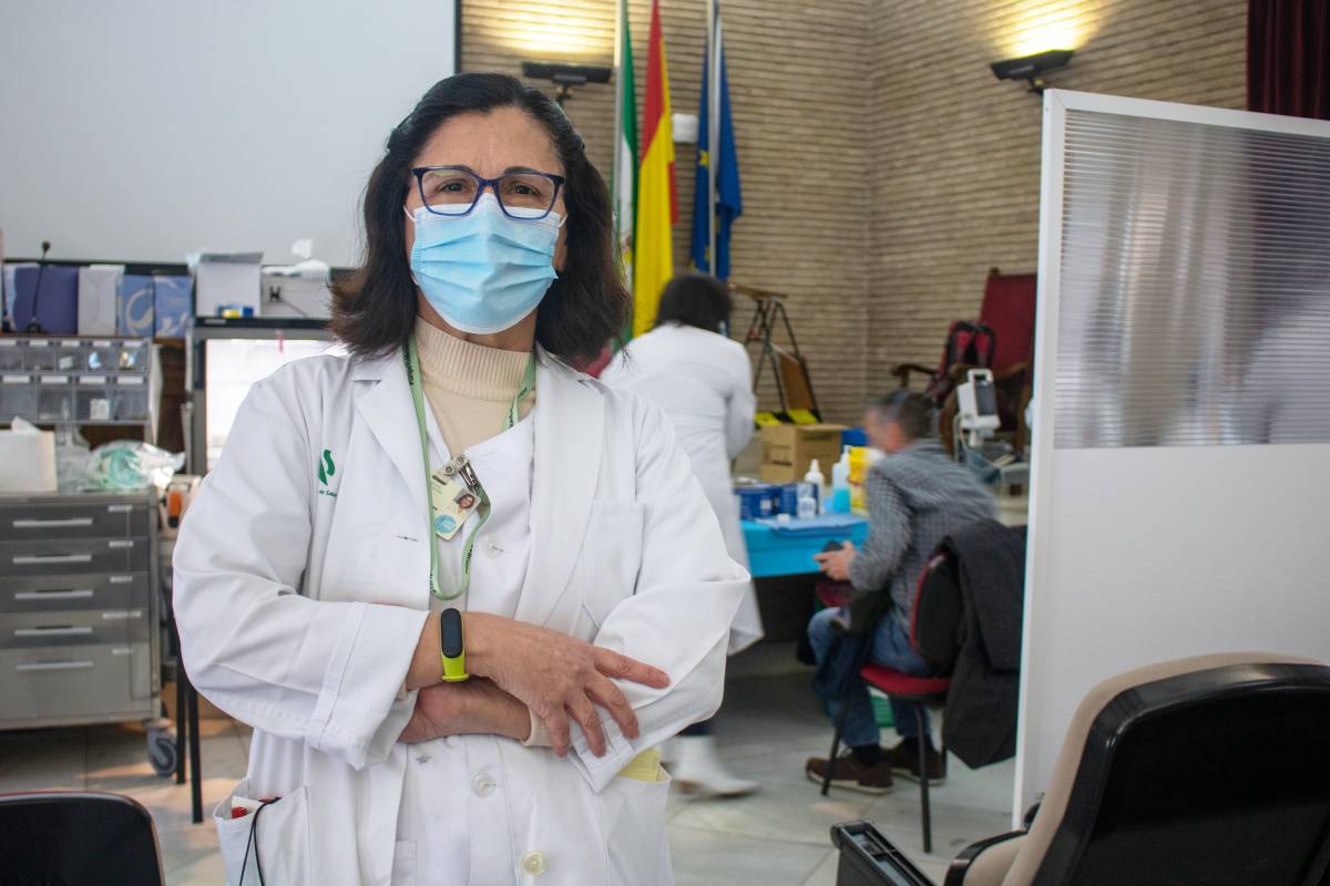 Ana Cazalla, supervisora de Enfermería de Medicina Preventiva del Hospital Virgen del Rocío (Curro Borrajeros/Hospital Virgen del Rocío)