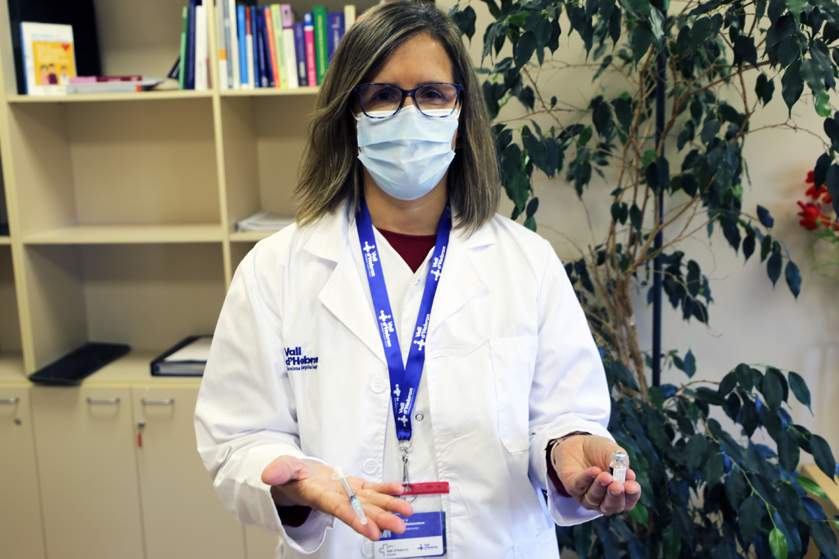 Eva Tapia, adjunta a la dirección de Enfermería del Valle D'Hebrón, en Barcelona (Hospital Vall D'Hebrón)