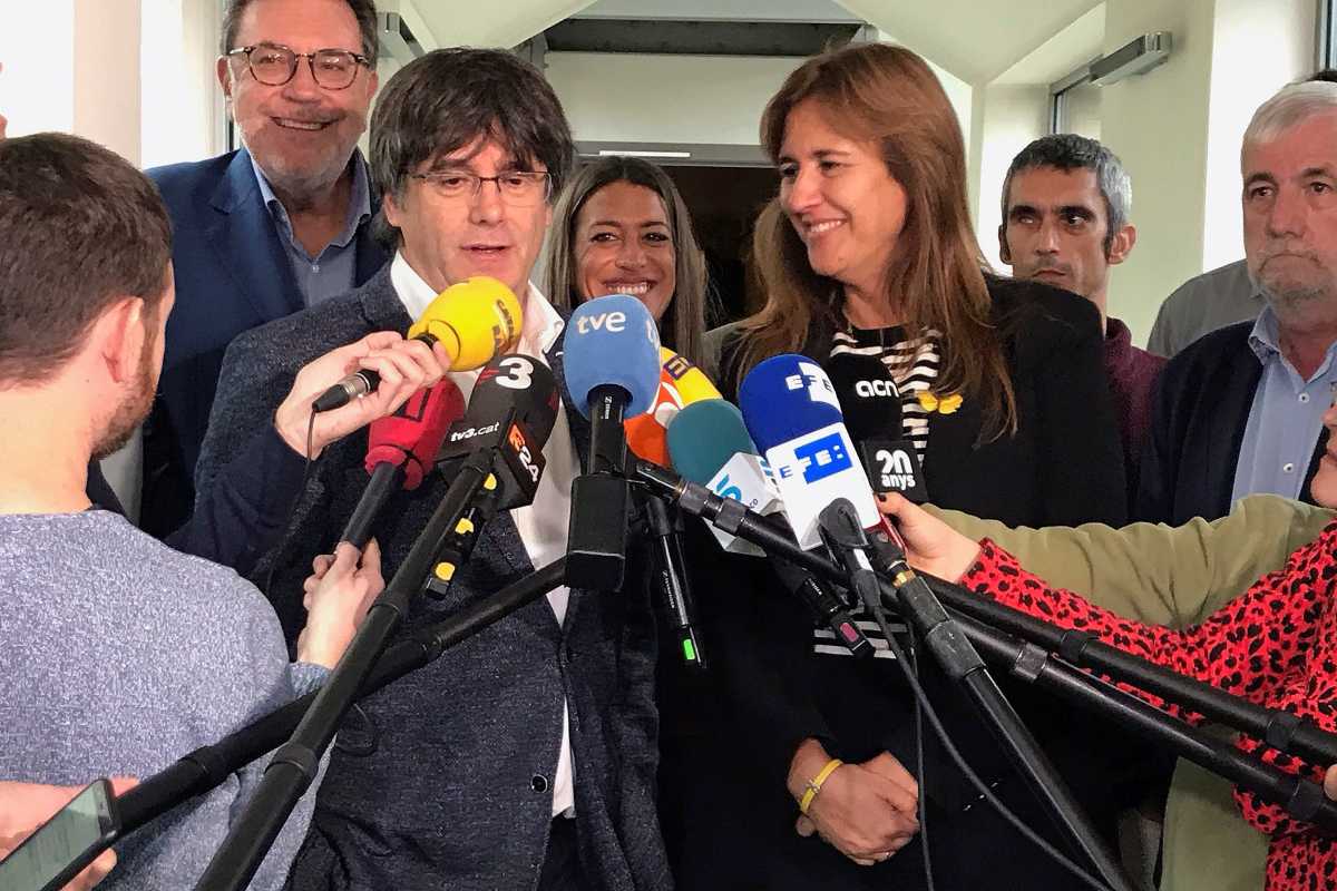 Puigdemont y Borràs, de Junts.