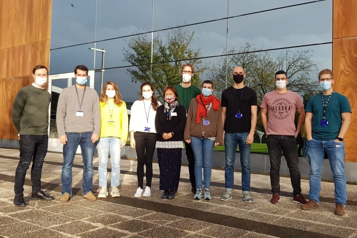 Asís Palazón, Alexandre Bosch, Laura Vila, Ana García del Río, So Young Lee, Borja Jiménez, Leire Egia, Asier Antoñana, Adrián Barreira y Endika Prieto, del Laboratorio de Inmunoterapia e Inmunología del Cáncer del CICbioGUNE.