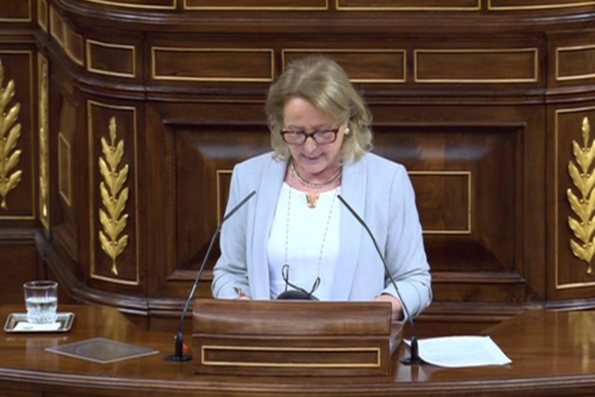 Lourdes MÃ©ndez Monasterio, diputada de Vox. 