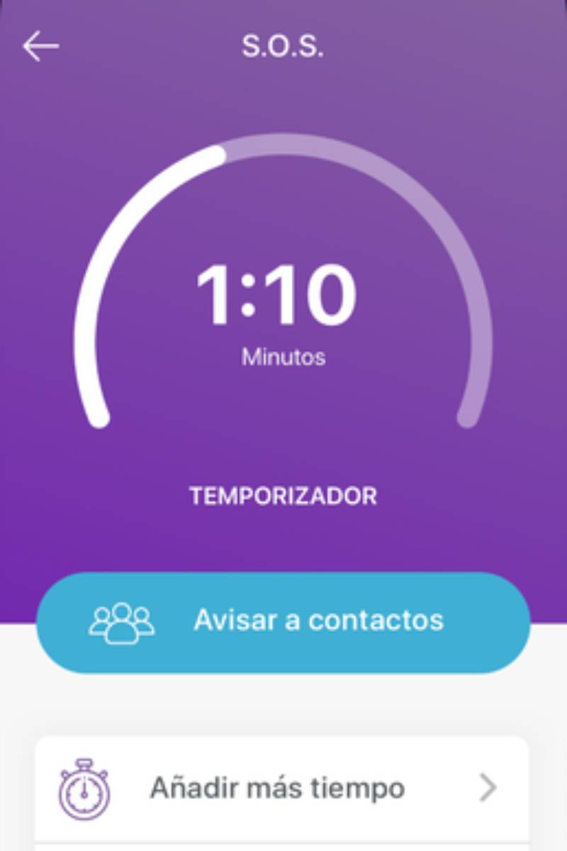 El botón SOS es una de las prestaciones de la nueva app para pacientes con epilepsia.