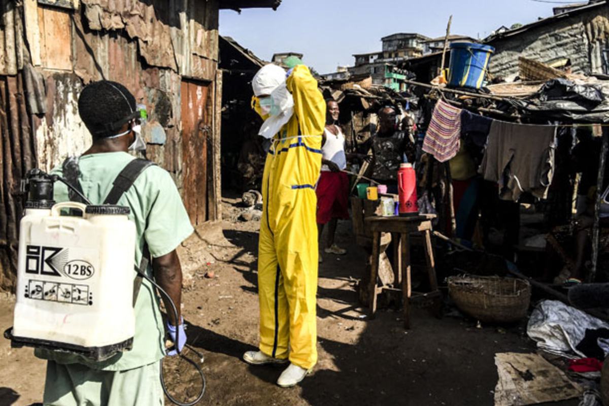 Ébola en África 