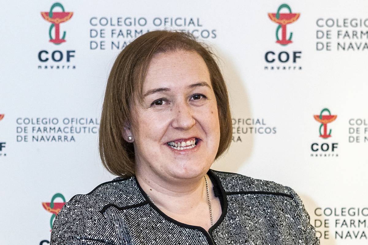 Marta Galipienzo, presidenta del COF de Navarra.