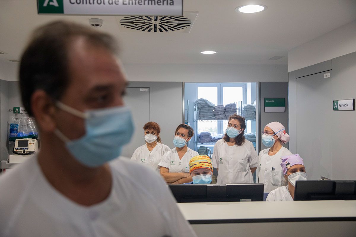 La Comunidad Valenciana ha impuesto el uso de la mascarilla en los centros sanitarios ante la epidemia de gripe y otras enfermedades respiratorias. Foto: DM. 
