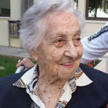 MarÃa Branyas, unaÂ anciana de 113 aÃ±os, residente en Olot, que ha superado la covid-19.