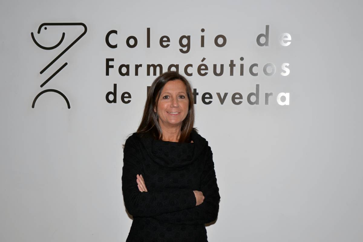 Alba Soutelo, presidenta en funciones del COF de Pontevedra. 