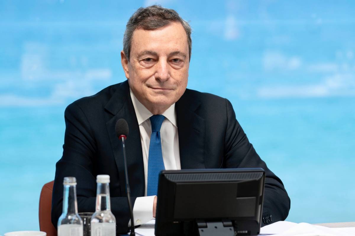 El primer ministro de Italia, Mario Draghi. 