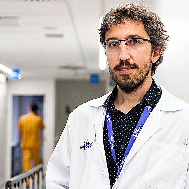 Pere Barba, coordinador del Programa de Terapia CAR-T. Foto: Jaume Cosialls