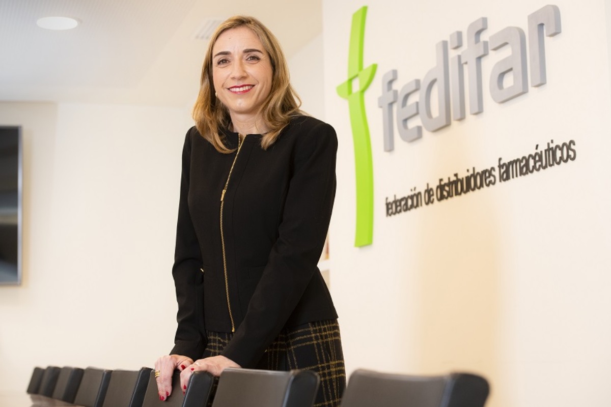 Matilde Sánchez Reyes, presidenta de la Federación de Distribuidores Farmacéuticos.