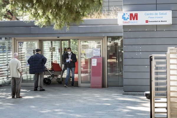 Fachada del Centro de Salud Paseo Imperial (FOTO: José Luis Pindado).