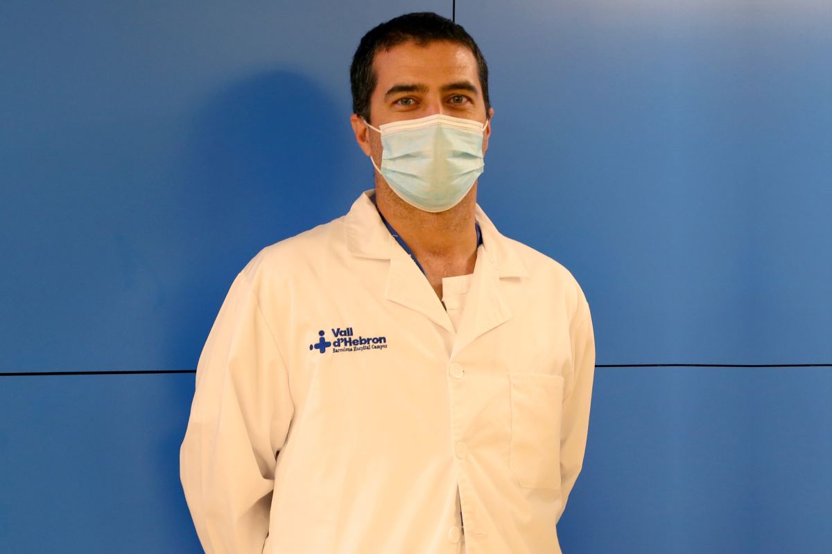 Oriol Roca, coordinador médico de la UCI del Hospital Universitario Vall d'Hebron.