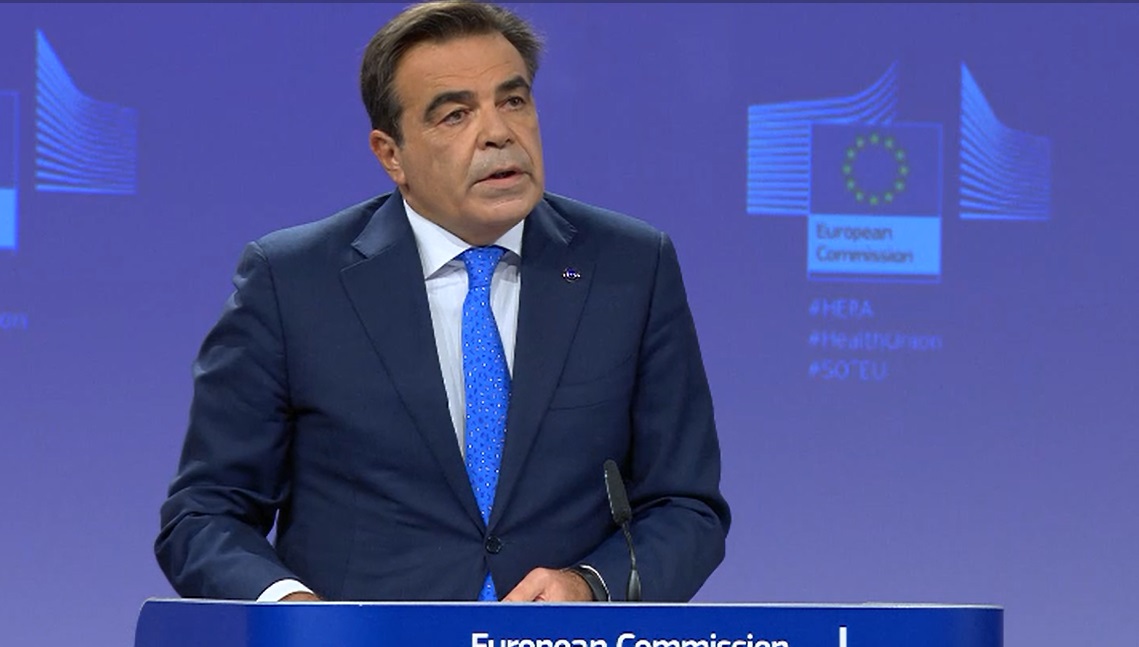 Margaritis Schinas, vicepresidente de la ComisiÃ³n Europea.