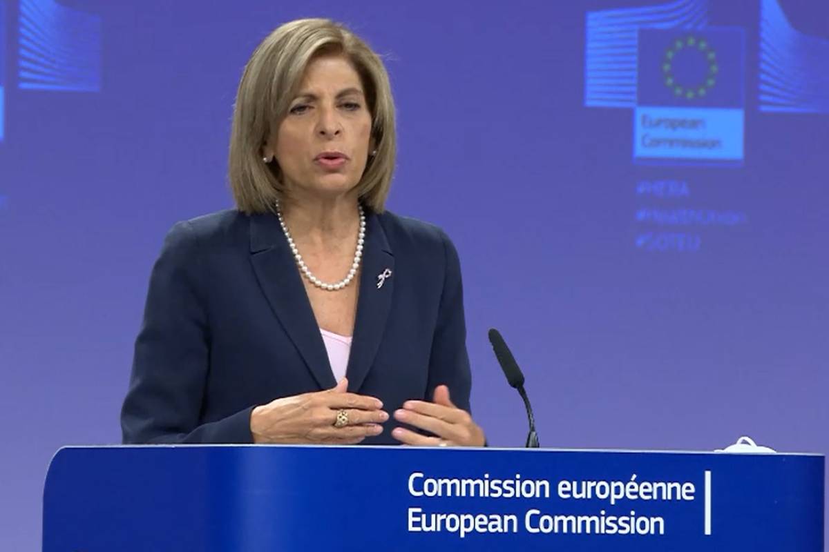 Stella Kyriakides, comisaria europea de Salud y Seguridad Alimentaria.