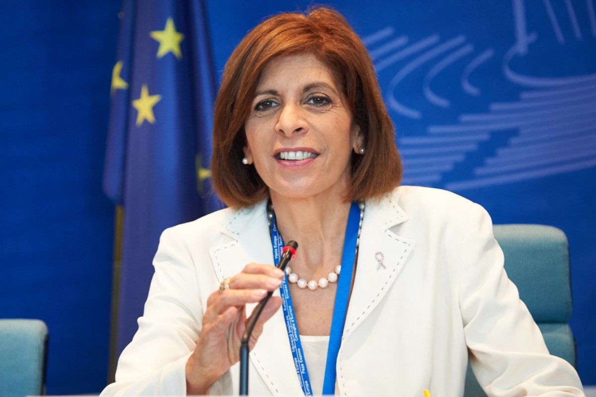 La comisaria europea de Salud, Stella Kyriakides.
