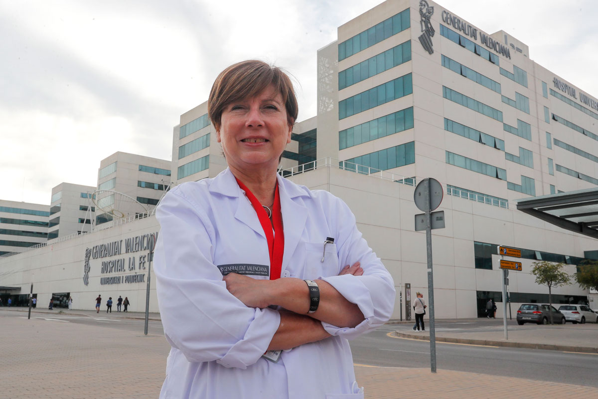 Eva Salvo, gerente del Hospital Universitario y Politécnico La Fe