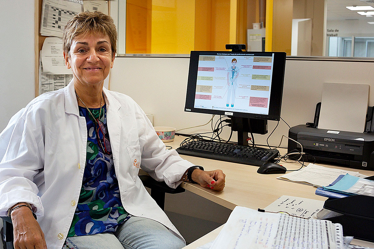 Anna Sureda, jefa del Servicio de Hematología Clínica en el Instituto Catalán de Oncología L’Hospitalet.