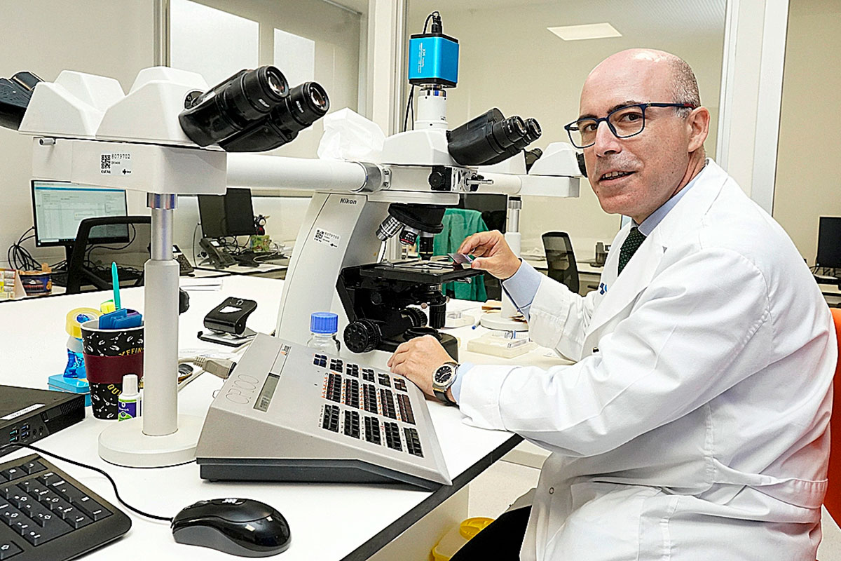 Fermín Sánchez-Guijo, jefe de Sección de Terapia Celular del Servicio de Hematología del Hospital Universitario de Salamanca, y profesor titular del Departamento de Medicina de la Universidad de Salamanca.