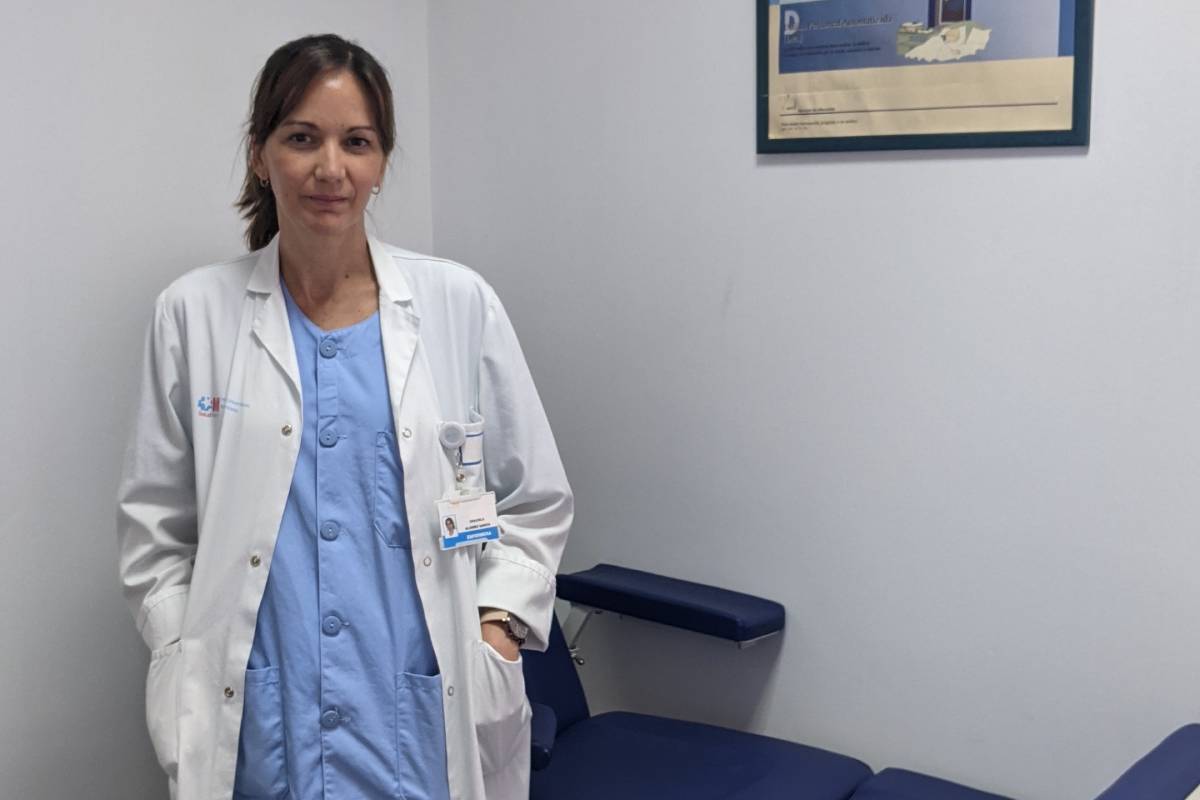 Graciela Álvarez, enfermera de práctica avanzada en el Servicio de Nefrolog�a del Hospital La Princesa (Madrid) e ideóloga del proyecto Impacto de la intervención enfermera en los autocuidados del paciente con ERCA.