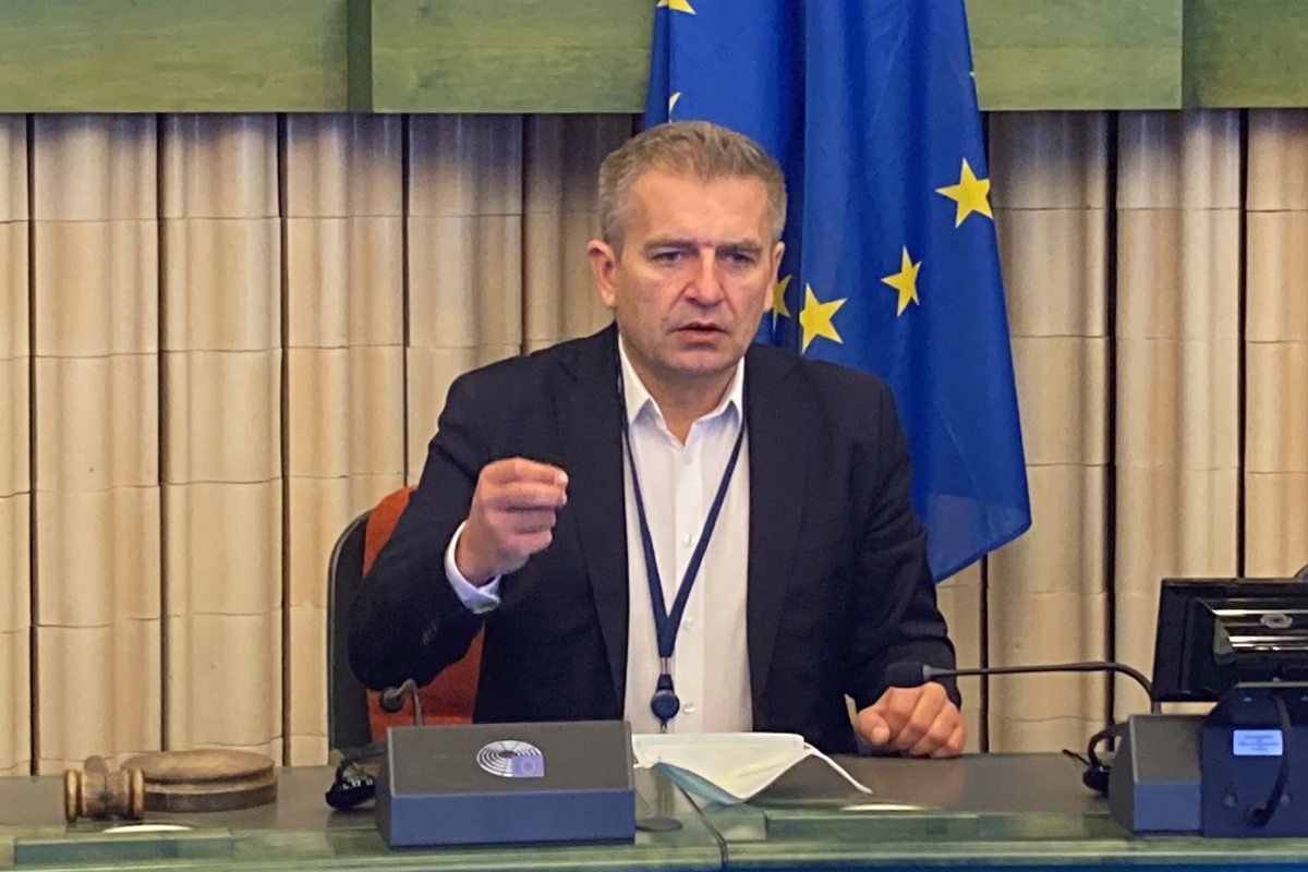 Bartosz Arlukowicz, eurodiputado y presidente de la Comisión Especial de Lucha contra el Cáncer del Parlamento Europeo.