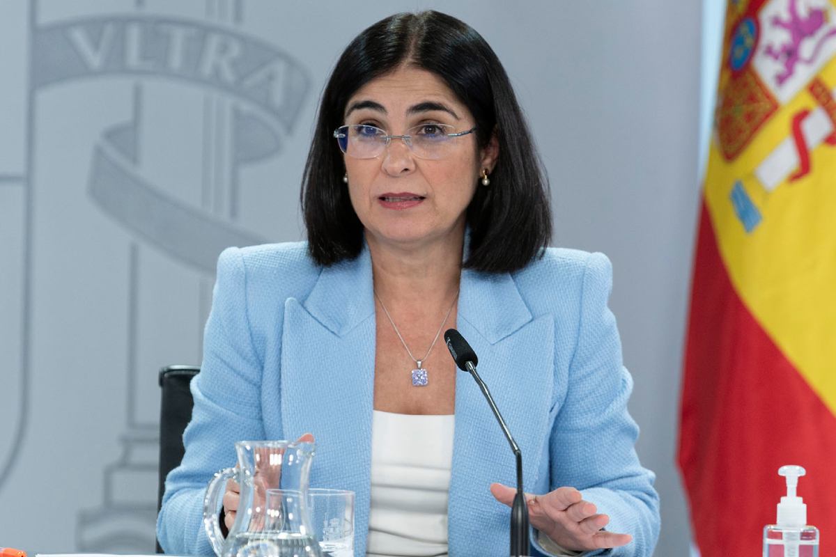 La ministra de Sanidad, Carolina Darias, explicó detalles del anteproyecto la semana pasada tras su aprobación en Consejo de Ministros. (La Moncloa)