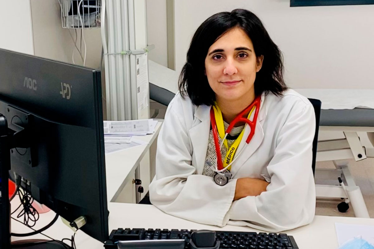 Estefanía Pérez, médico adjunto del servicio de Hematología del Complejo Hospitalario Universitario de Salamanca