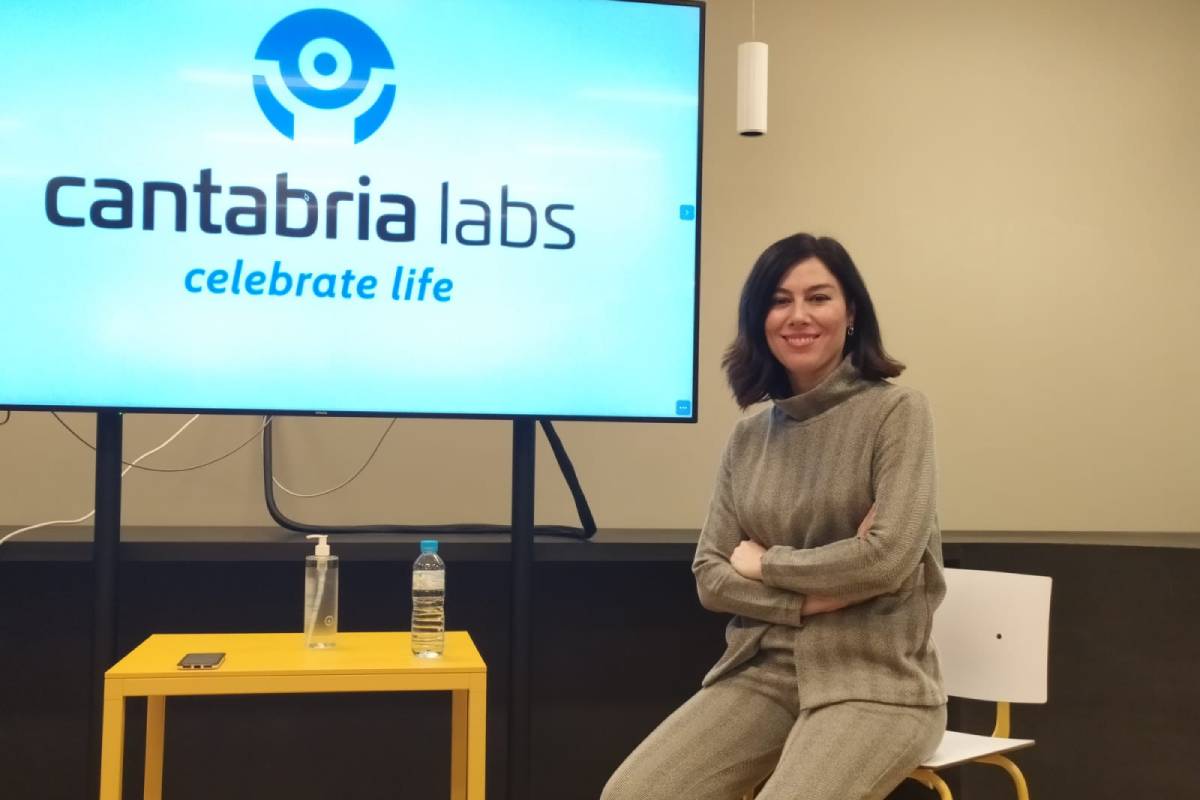 Susana Rodr�guez, CEO de Cantabria Labs, afirma que su compañ�a es una empresa de "bata blanca", porque se enfoca al médico, al farmacéutico y al veterinario.