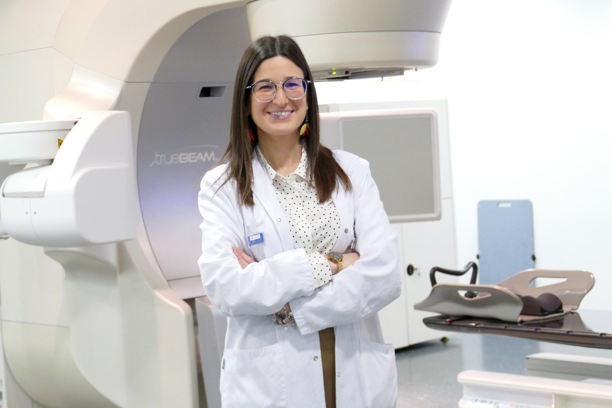 Marina Peña Huertas, médico adjunto del Servicio de Oncolog�a Radioterápica del Hospital Universitario Quirónsalud Madrid.