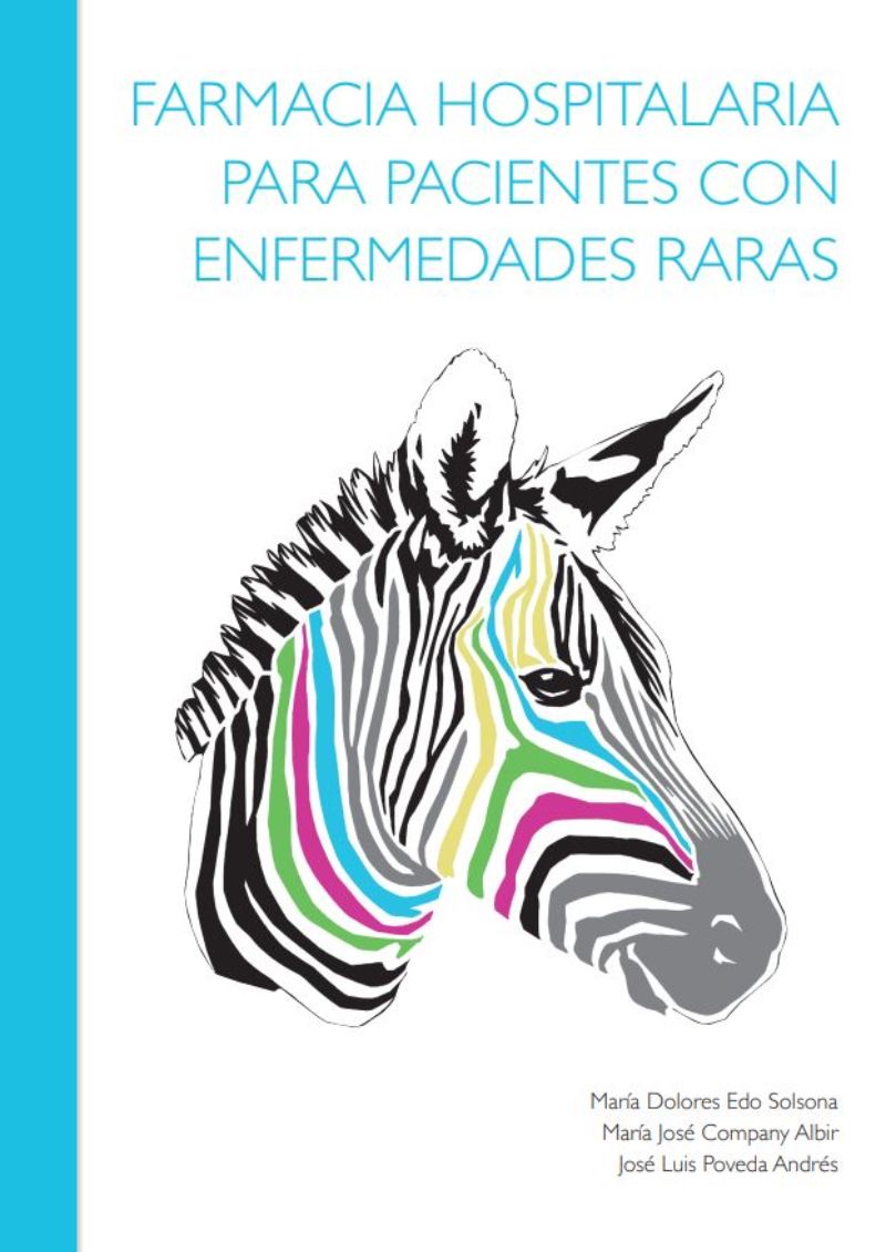 Portada del libro 'Farmacia Hospitalaria para pacientes con Enfermedades Raras'.