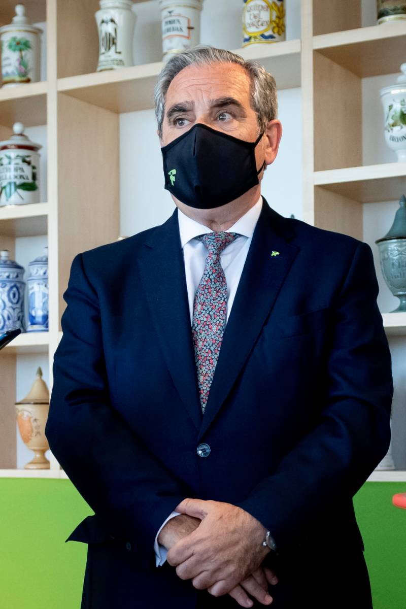 JesÃºs Aguilar, presidente del Consejo General de COF. 