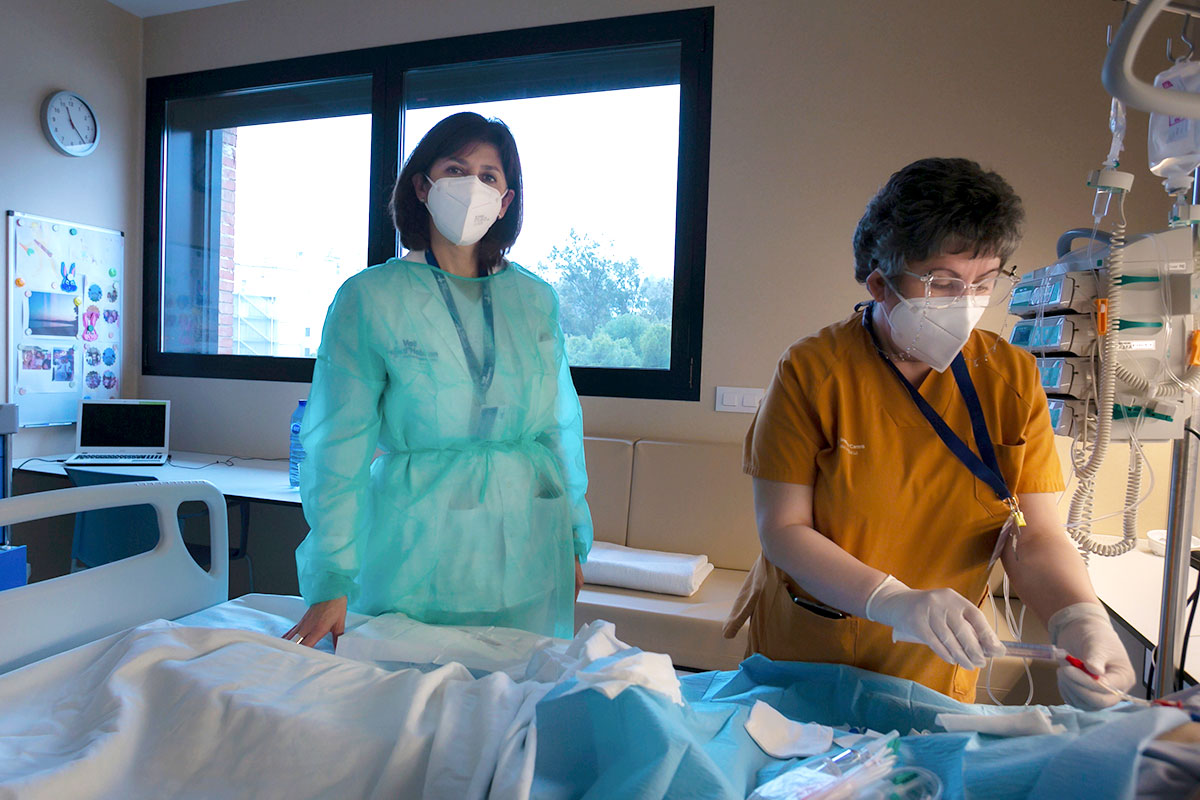 Mercedes Valentín Rodríguez, enfermera supervisora de la Unidad Funcional de Hematología en el Área de Conocimiento Oncohematológico del Hospital Vall d’Hebron. Foto: JAUME COSIALLS