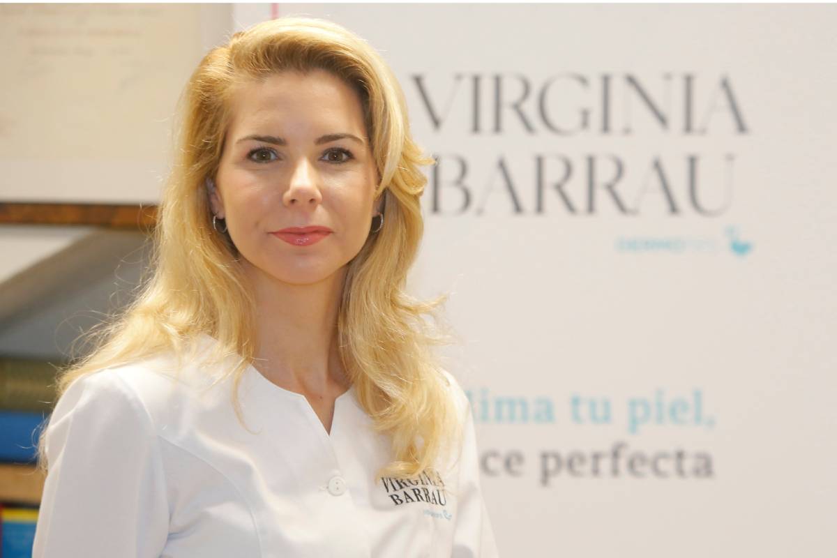 Virginia Barrau, farmacéutica comunitaria en Zaragoza y experta en Dermofarmacia y Cosmetología. Foto: ARABA PRESS/ZARAGOZA.