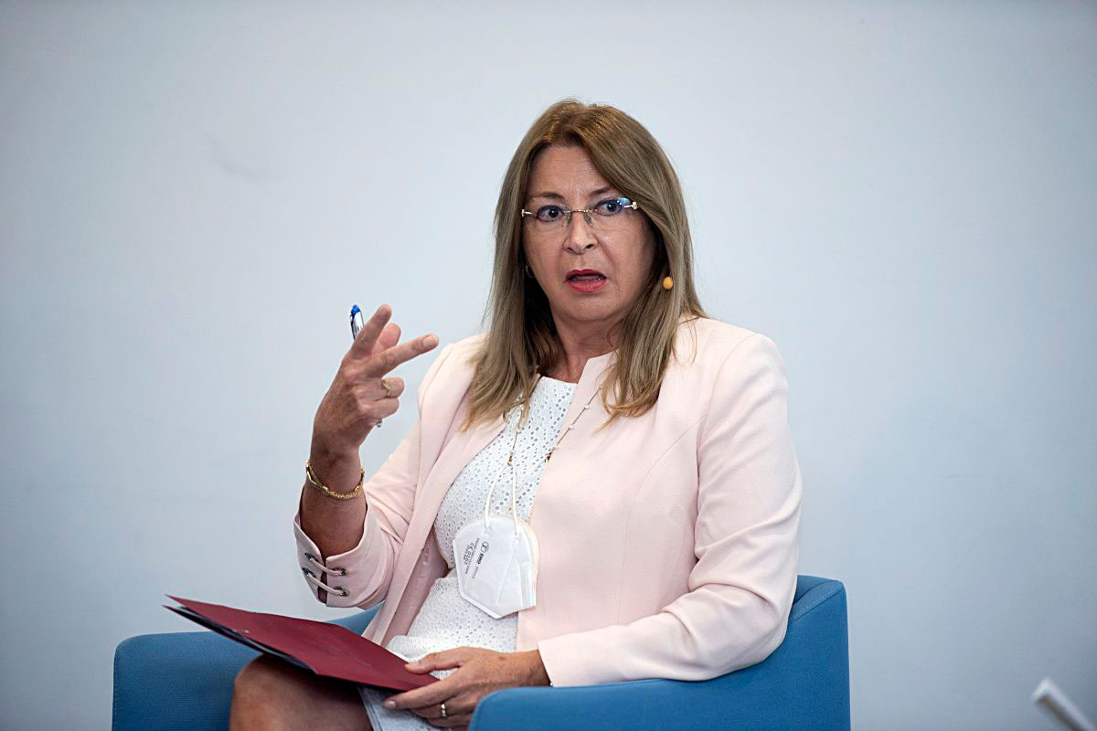 Carmen López, directora general de Recursos Humanos, de la Consejería de Sanidad y Salud Pública de la Comunidad Valenciana. Foto: ARABA PRESS
