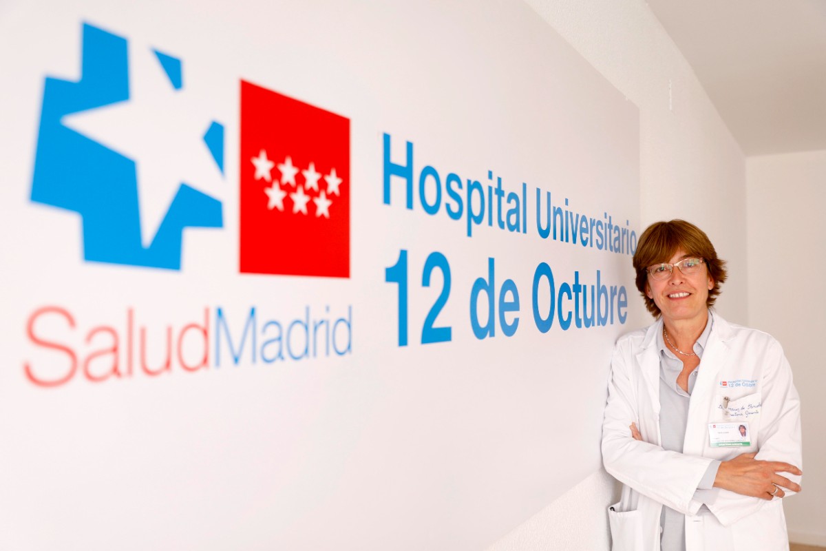 Carmen Martínez de Pancorbo, gerente del Hospital 12 de Octubre. Foto: SERGIO ENRÍQUEZ 