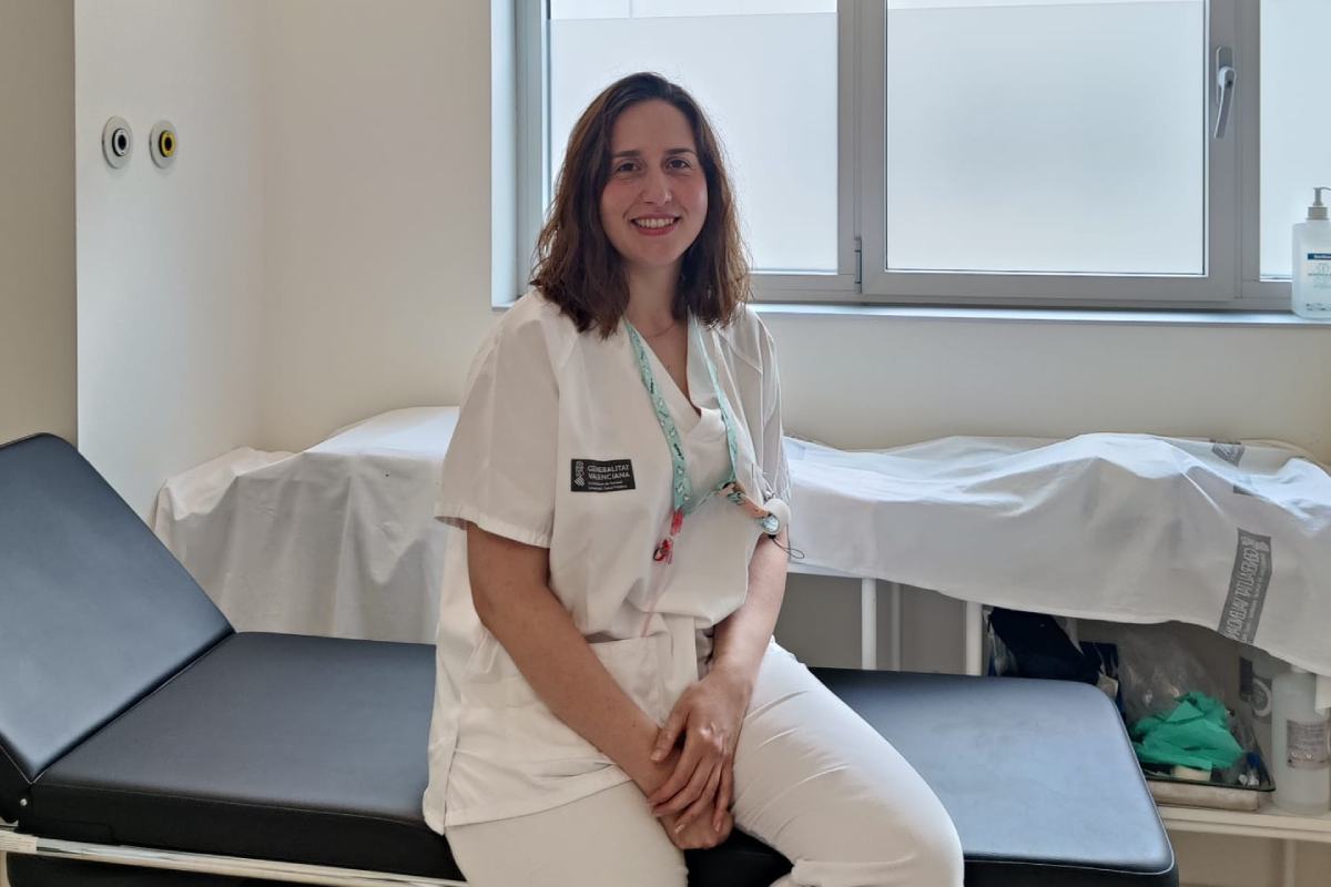 Clara Sastre, enfermera responsable de la consulta de Insuficiencia cardiaca del Departamento de Salud de Gandía (Valencia).