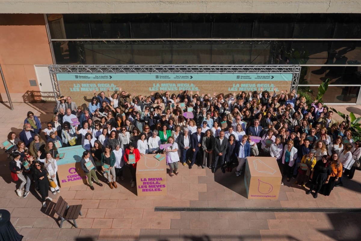 Más de 300 farmacéuticos han asistido a la formación organizada por el Consejo de COF de Cataluña y el Departamento de Igualdad y Feminismo de Cataluña en la sede del COF de Barcelona. Foto: GENERALITAT DE CATALUÑA. 