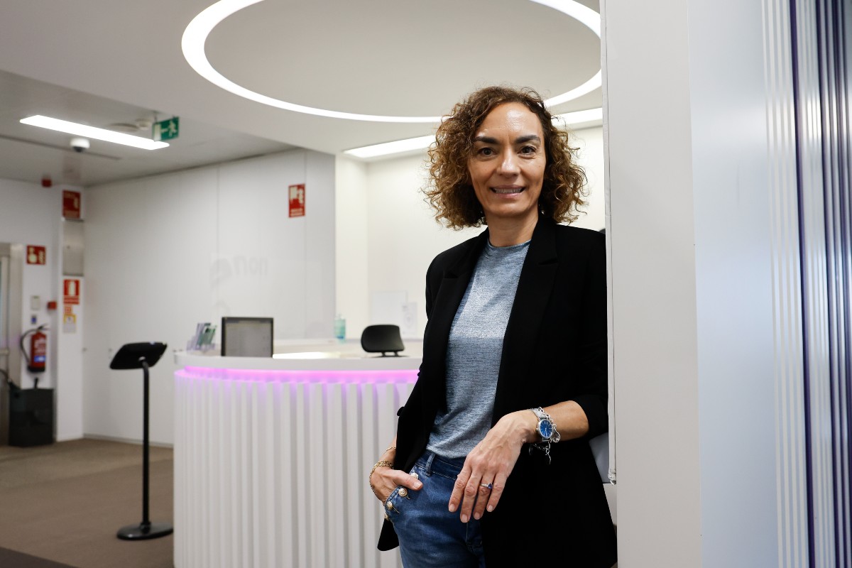 Raquel Tapia, directora general de Sanofi España. Foto: BERNARDO DÍAZ. 