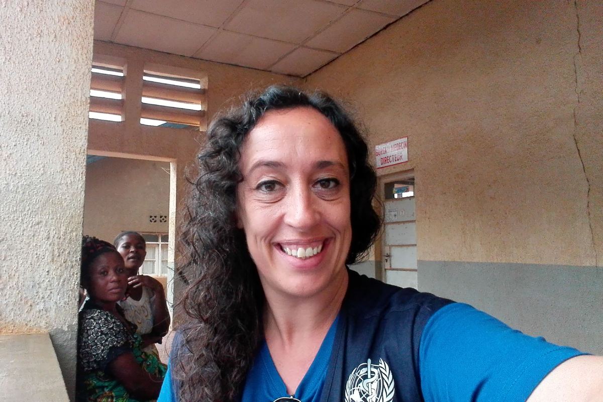 Marta Lado, directora médica de 'Partners in Health', en Sierra Leona. 