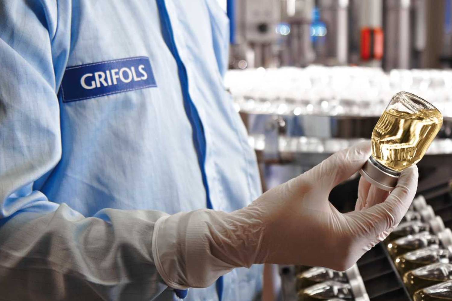 La multinacional española Grifols está especializada en hemoderivados. 