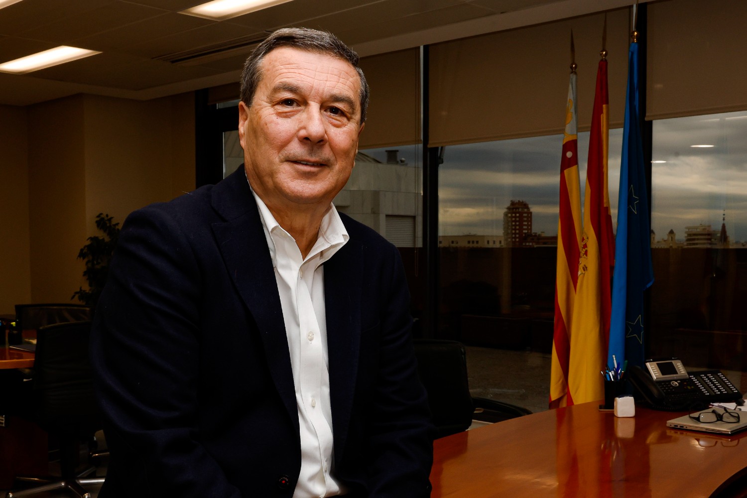 Marciano Gómez, consejero de Sanidad de la Comunidad Valenciana. Foto: ARABA PRESS