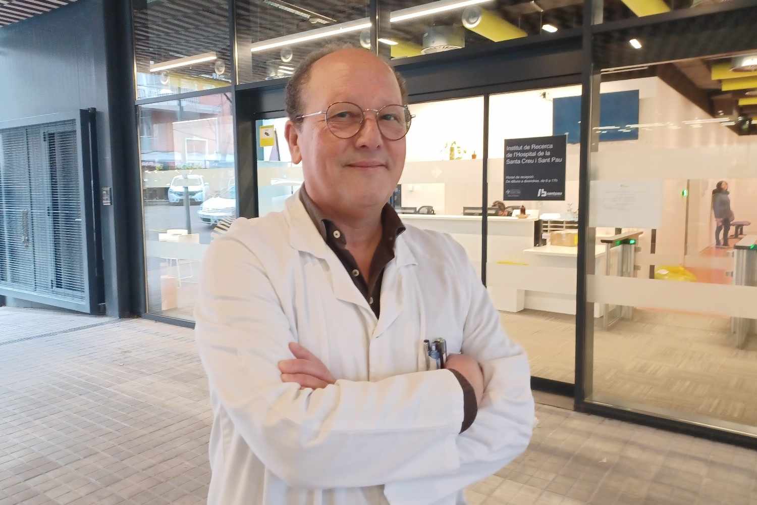 Oscar de la Calle, del grupo de Enfermedades Inflamatorias del IR Sant Pau e investigador principal del estudio. Foto: IR SANT PAU. 