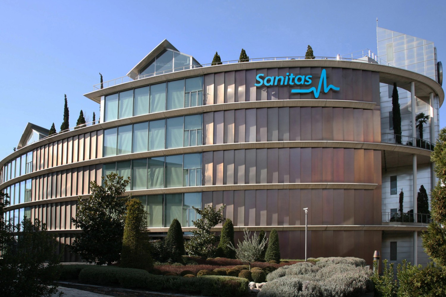 Edificio central de Sanitas en Madrid. Foto: SANITAS. 
