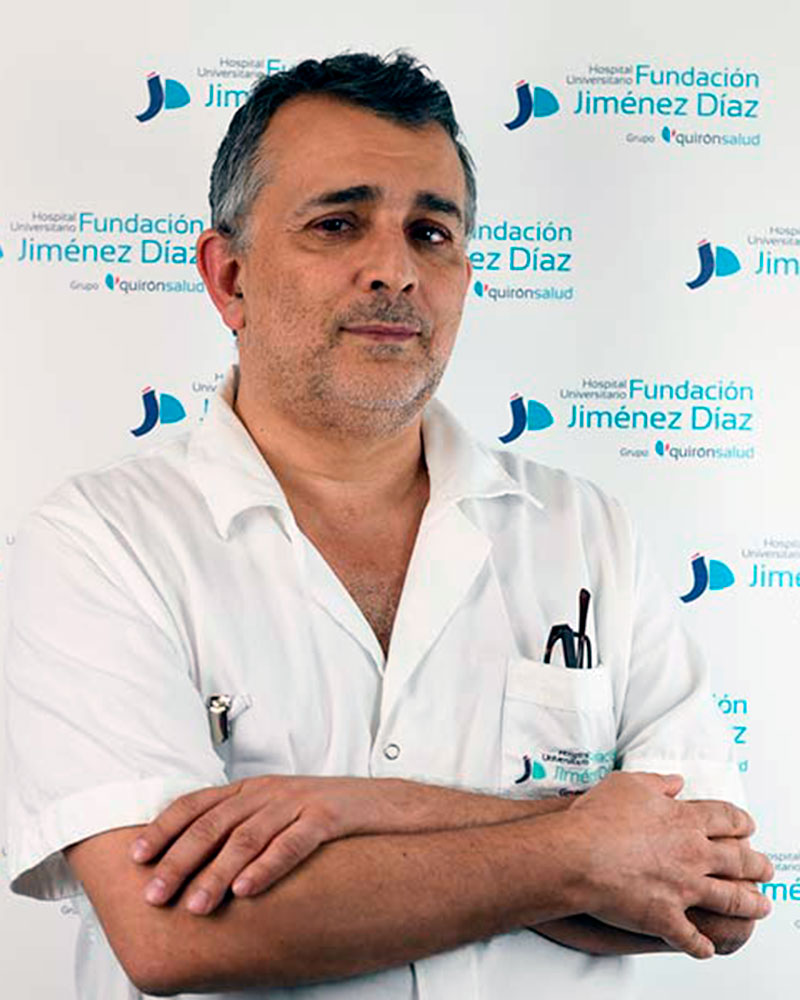 Alberto Ortiz, de la Fundación Jiménez Díaz, de Madrid. Foto: FJD. 