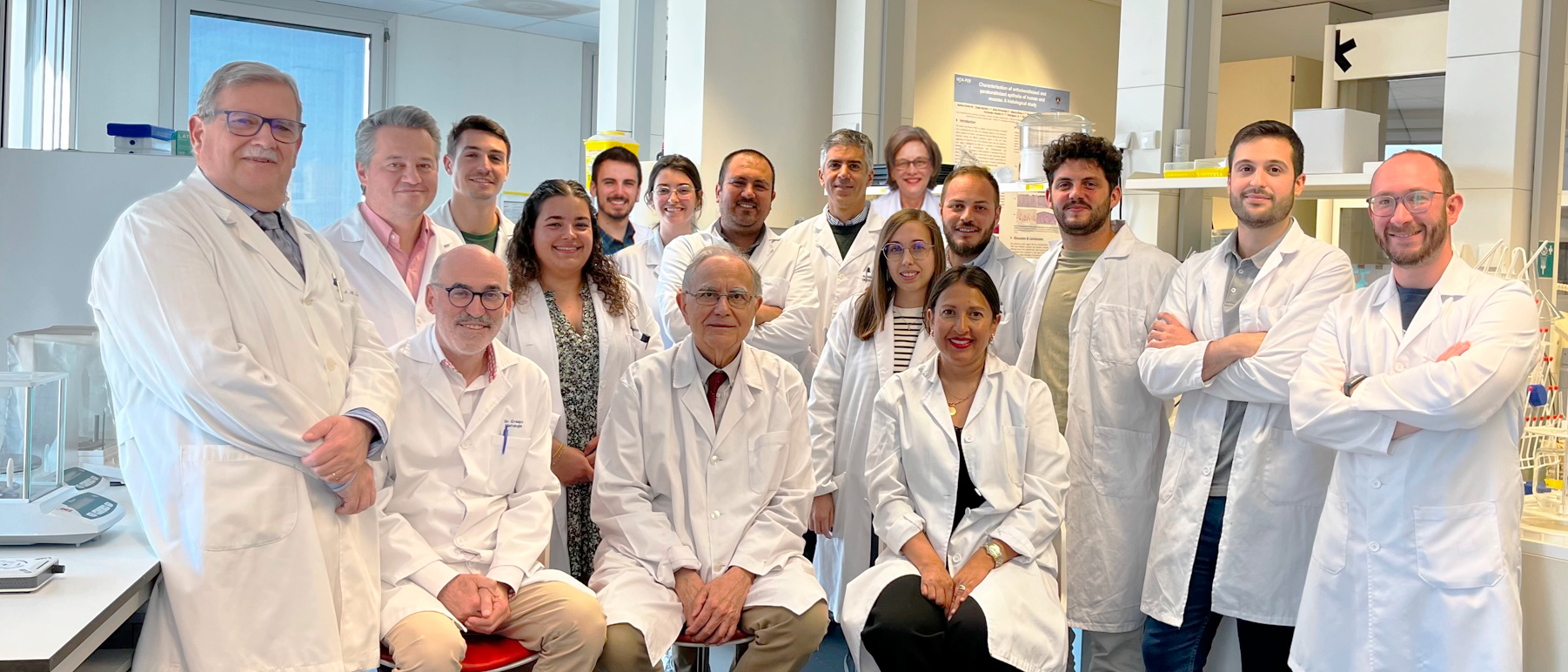 El Grupo de Ingeniería Tisular del Departamento de Histología de la Universidad de Granada. Foto: CEDIDA POR LA UNIVERSIDAD DE GRANADA.