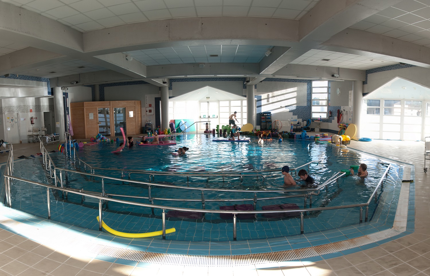 La piscina de rehabilitación es la mayor de este tipo en España. Foto: INSTITUTO SAN JOSÉ