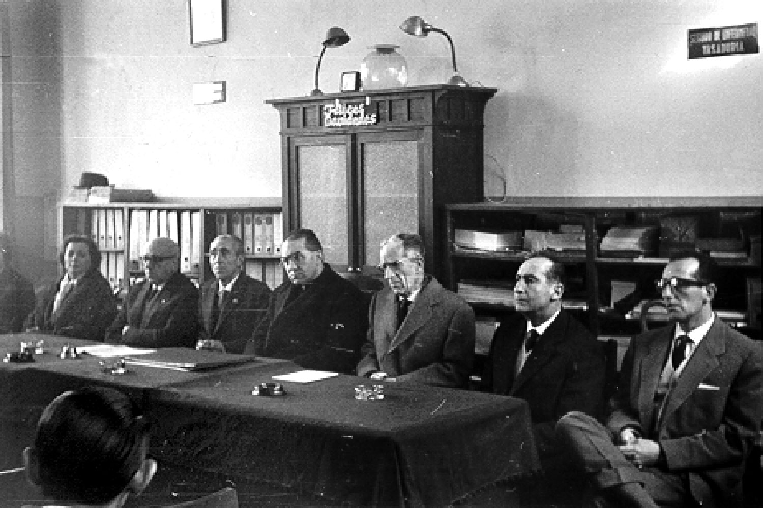 Constitución del Colegio Oficial de Farmacéuticos de Palencia. Foto. COF PALENCIA