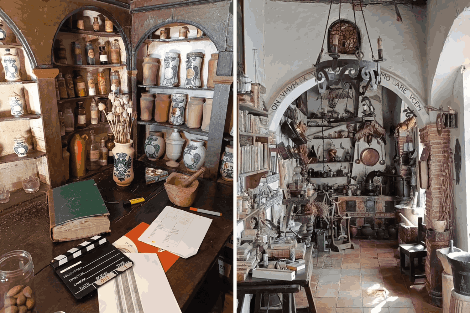 Imágenes de la farmacia Jimeno. 