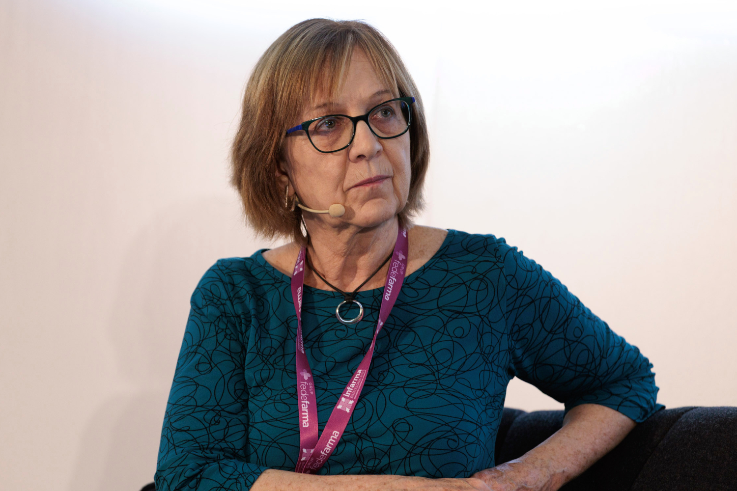 Mercè Barau, vocal de Oficina de Farmacia del COF de Barcelona. Foto: COF DE BARCELONA.