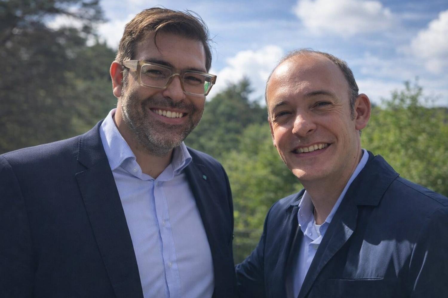 Tomás Pascual y Aleix Prat, principales autores del estudio PROMETEO. Foto: SOLTI. 