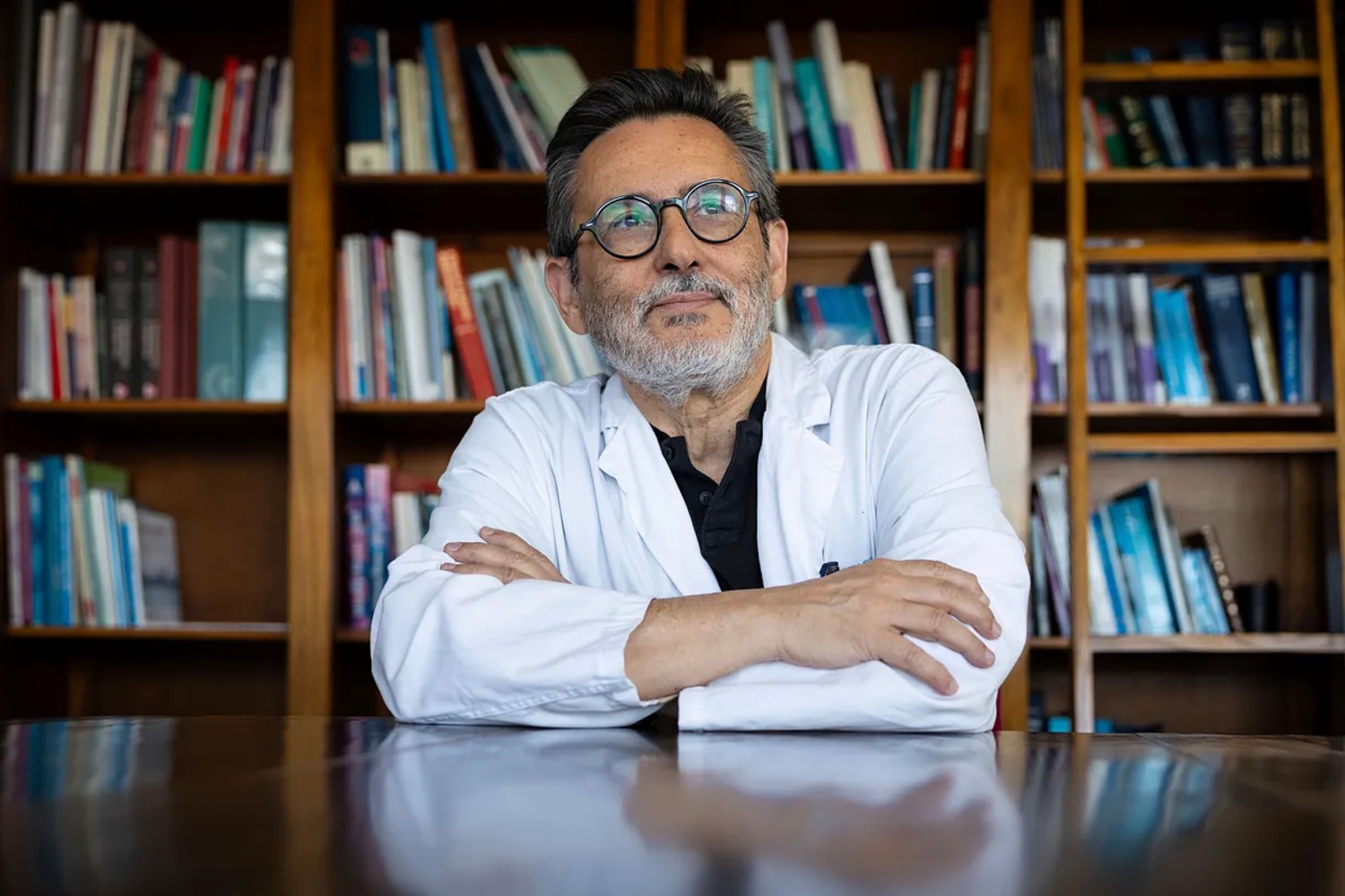 Julio Mayol, catedrático de la UCM. Foto: ELENA IRIBAS.